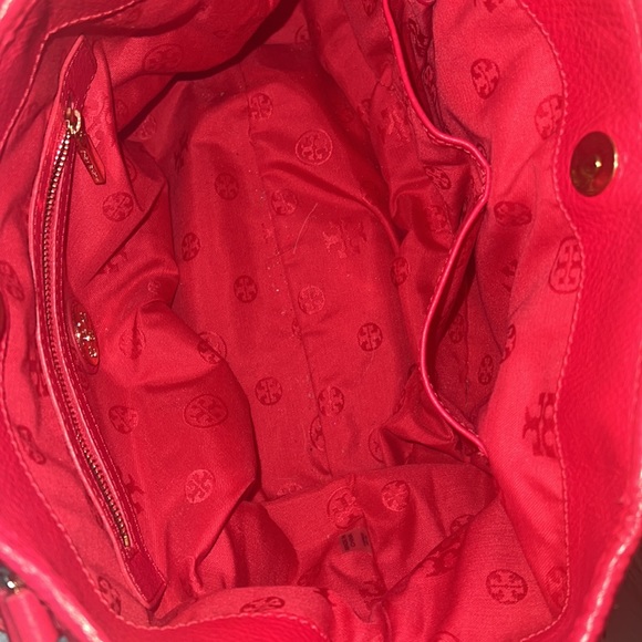 Authentic Hot pink / red Tory Burch bag - Picture 5 of 6